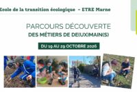 Parcours découverte des métiers de la transition écologique - ETRE Marne